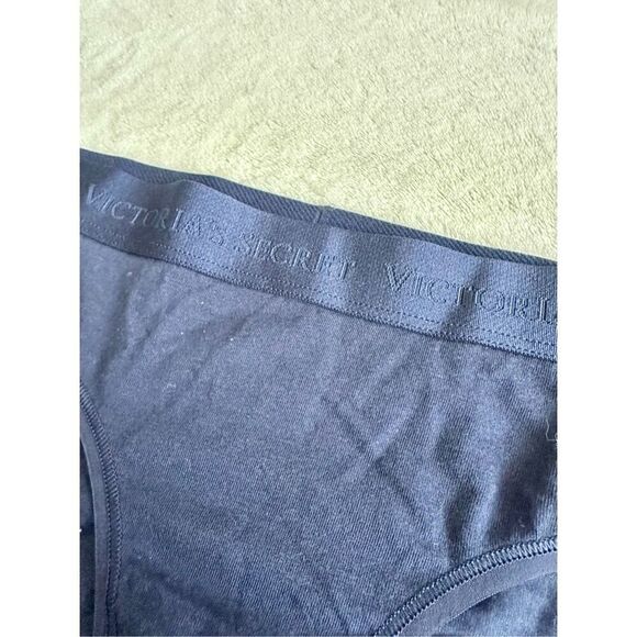 Navy blue with logo band womens panties size medium - Picture 3 of 4